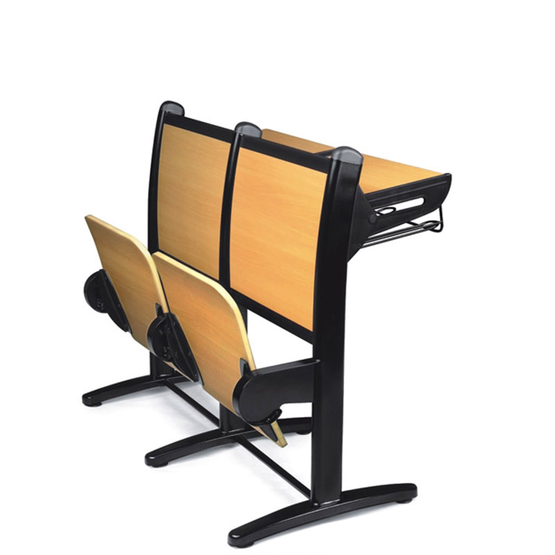 可翻轉(zhuǎn)多媒體室課桌椅4