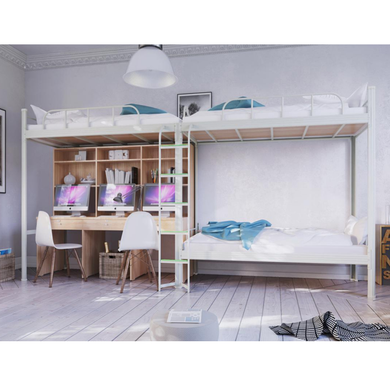 帶側(cè)梯學(xué)生公寓床06